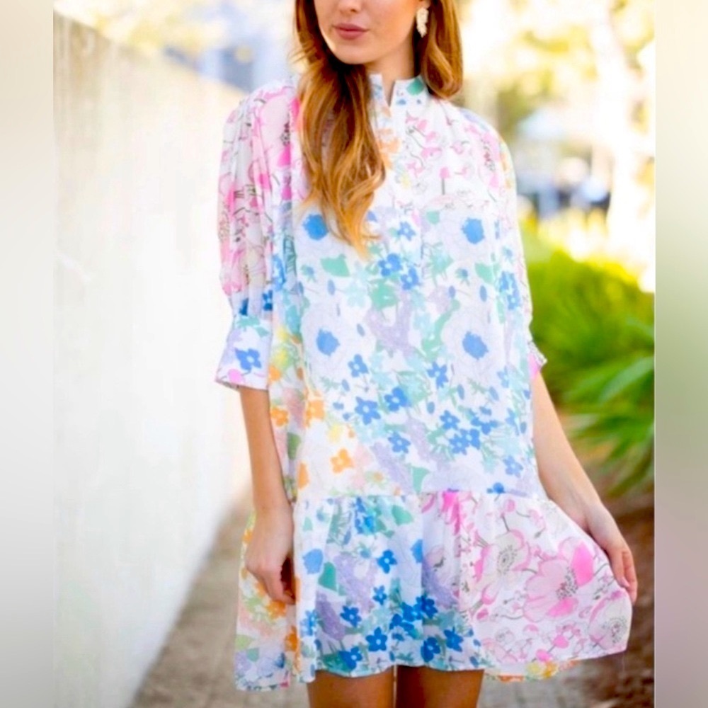 Floral Babydoll Dress